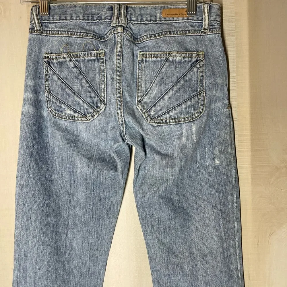 Abercrombie and Fitch distressed jeans,‎ size 2